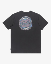 6 Crayon Wave - T-Shirt à manches courtes pour Homme Noir EBYZT00357 Billabong