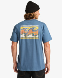 1 Crayon Wave - T-Shirt à manches courtes pour Homme Bleu EBYZT00357 Billabong