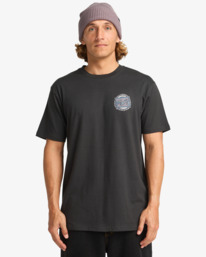 0 Crayon Wave - T-Shirt à manches courtes pour Homme Noir EBYZT00357 Billabong