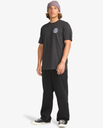 2 Crayon Wave - T-Shirt à manches courtes pour Homme Noir EBYZT00357 Billabong