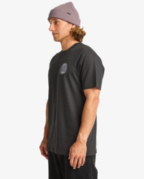 3 Crayon Wave - T-Shirt à manches courtes pour Homme Noir EBYZT00357 Billabong
