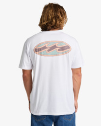 1 Crayon Wave - Short Sleeve T-Shirt for Men White EBYZT00357 Billabong