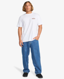 2 Crayon Wave - Short Sleeve T-Shirt for Men White EBYZT00357 Billabong