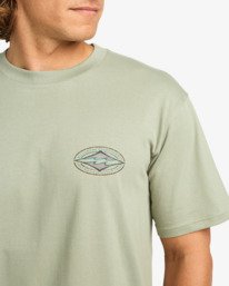 4 Diamond Vision - Short Sleeve T-Shirt for Men Green EBYZT00358 Billabong