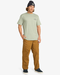 2 Diamond Vision - Short Sleeve T-Shirt for Men Green EBYZT00358 Billabong