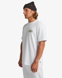 4 Diamond Vision - Short Sleeve T-Shirt for Men White EBYZT00358 Billabong