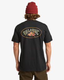 1 Orbit Arch - Short Sleeve T-Shirt for Men Black EBYZT00359 Billabong