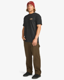 2 Orbit Arch - Short Sleeve T-Shirt for Men Black EBYZT00359 Billabong