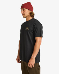 3 Orbit Arch - Short Sleeve T-Shirt for Men Black EBYZT00359 Billabong
