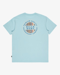 6 Rotor Fill - Short Sleeve T-Shirt for Men Blue EBYZT00360 Billabong
