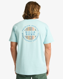 1 Rotor Fill - Short Sleeve T-Shirt for Men Blue EBYZT00360 Billabong