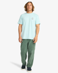 2 Rotor Fill - Short Sleeve T-Shirt for Men Blue EBYZT00360 Billabong