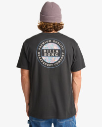 1 Rotor Fill - Short Sleeve T-Shirt for Men Black EBYZT00360 Billabong
