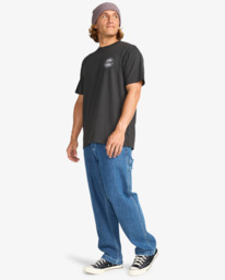 2 Rotor Fill - Short Sleeve T-Shirt for Men Black EBYZT00360 Billabong
