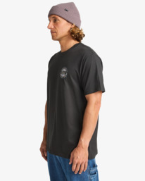 3 Rotor Fill - Short Sleeve T-Shirt for Men Black EBYZT00360 Billabong