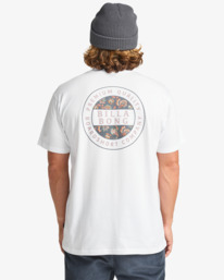 1 Rotor Fill - Short Sleeve T-Shirt for Men White EBYZT00360 Billabong