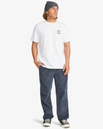 2 Rotor Fill - Short Sleeve T-Shirt for Men White EBYZT00360 Billabong