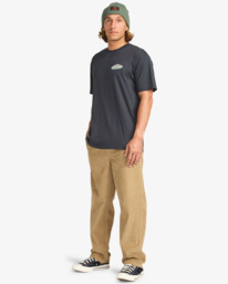 2 Runner Up - Short Sleeve T-Shirt for Men Black EBYZT00361 Billabong