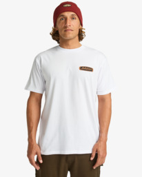 0 Runner Up - Short Sleeve T-Shirt for Men White EBYZT00361 Billabong