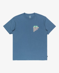 5 Twin Fin - Short Sleeve T-Shirt for Men Blue EBYZT00362 Billabong