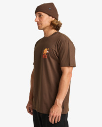 3 Gimmicks - T-Shirt für Männer Braun EBYZT00363 Billabong