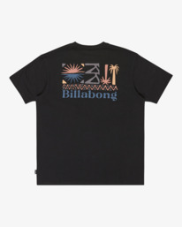 7 Segment - T-shirt met korte mouwen voor Heren Black EBYZT00364 Billabong