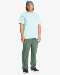 2 Segment - T-shirt met korte mouwen voor Heren Blue EBYZT00364 Billabong