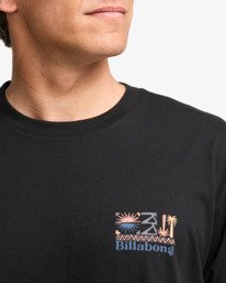 5 Segment - T-shirt met korte mouwen voor Heren Black EBYZT00364 Billabong