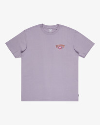 5 Origin - Short Sleeve T-Shirt for Men Purple EBYZT00365 Billabong
