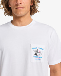 4 Surf Culture - Short Sleeve T-Shirt for Men White EBYZT00366 Billabong