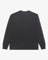 7 Crayon Wave - Long Sleeve T-Shirt for Men Black EBYZT00367 Billabong