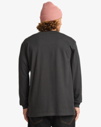 1 Crayon Wave - Long Sleeve T-Shirt for Men Black EBYZT00367 Billabong
