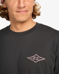 4 Crayon Wave - Long Sleeve T-Shirt for Men Black EBYZT00367 Billabong