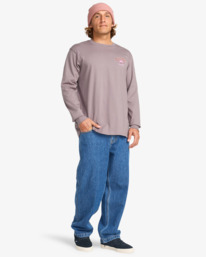 2 Origin - Camiseta de manga larga para hombre Gris EBYZT00370 Billabong