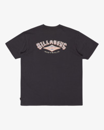 6 Arch Wave Washed - Short Sleeve T-Shirt for Men Black EBYZT00371 Billabong