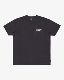 5 Arch Wave Washed - Short Sleeve T-Shirt for Men Black EBYZT00371 Billabong