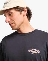 4 Arch Wave Washed - Short Sleeve T-Shirt for Men Black EBYZT00371 Billabong