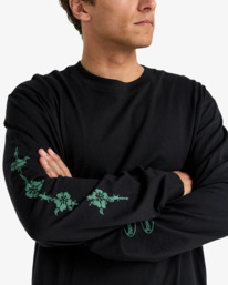 6 Mogul Slash Og - Long Sleeve T-Shirt for Men Black EBYZT00379 Billabong