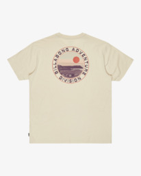 6 Rockies - Short Sleeve T-Shirt for Men Beige EBYZT00380 Billabong