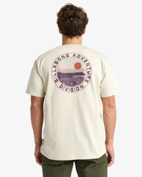 1 Rockies - Short Sleeve T-Shirt for Men Beige EBYZT00380 Billabong