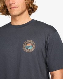 4 Rockies - Short Sleeve T-Shirt for Men Black EBYZT00380 Billabong