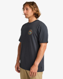 3 Rockies - Short Sleeve T-Shirt for Men Black EBYZT00380 Billabong