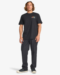 2 Range - Short Sleeve T-Shirt for Men Black EBYZT00382 Billabong