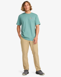 2 Range - Short Sleeve T-Shirt for Men Blue EBYZT00382 Billabong