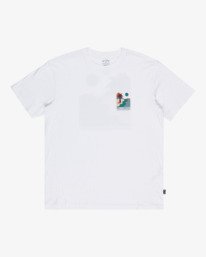 5 Sundown - T-Shirt à manches courtes pour Homme Blanc EBYZT00384 Billabong