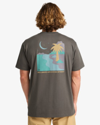 1 Sundown - Camiseta de manga corta para hombre Negro EBYZT00384 Billabong