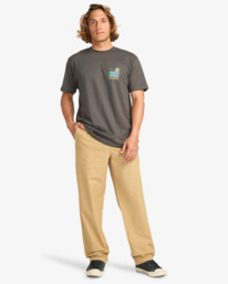 2 Sundown - Camiseta de manga corta para hombre Negro EBYZT00384 Billabong