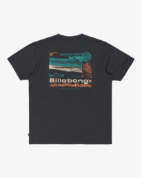 6 Tidal Research - Short Sleeve T-Shirt for Men Black EBYZT00386 Billabong