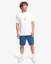 2 Floating - Short Sleeve T-Shirt for Men White EBYZT00387 Billabong