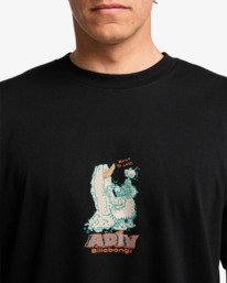 4 Built To Last Og - T-shirt met korte mouwen voor Heren Black EBYZT00389 Billabong